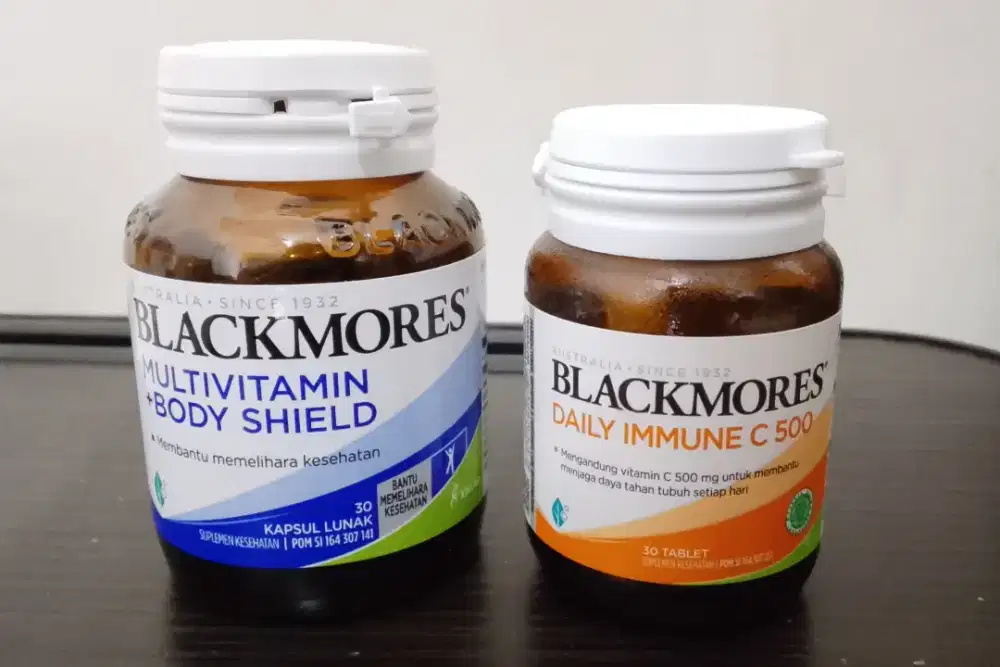 Dijual Bundling Blackmore Multivit + Body Shield & Daily Immune C500