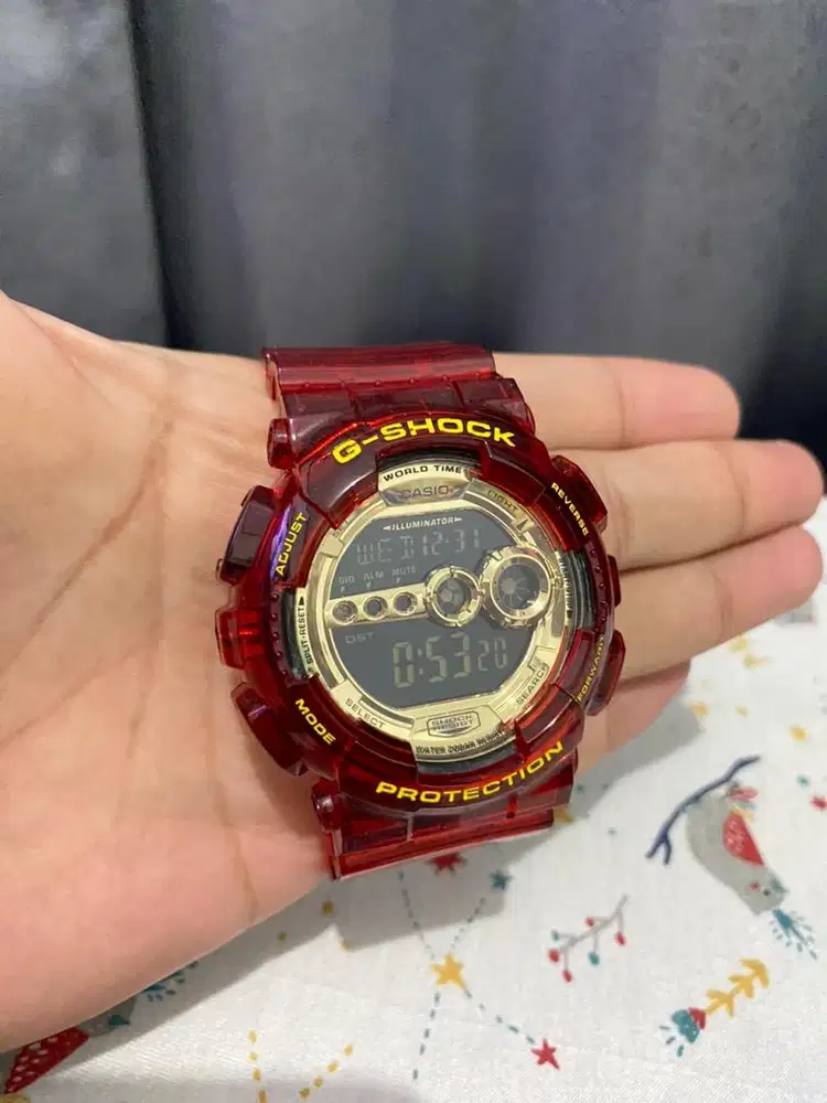 Casio G-Shock GD-100-GB Custom JDM