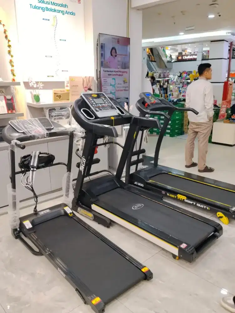 Promo Kredit Tredmill Bunga 0%Gratis 2x Angsuran