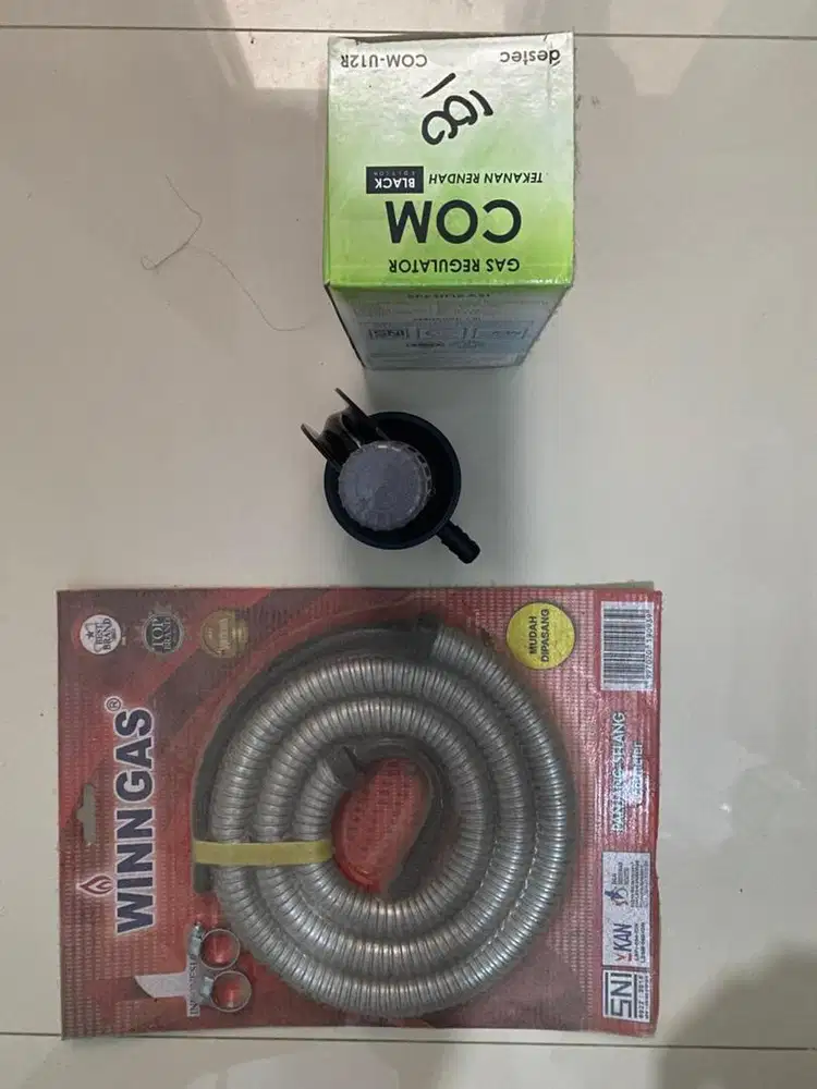 regulator dan selang gas