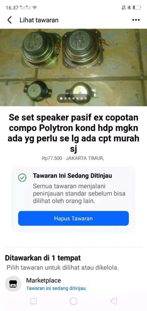 Se paket speaker pasip Sony built up kond hdp hrg murah sj cpt dpt