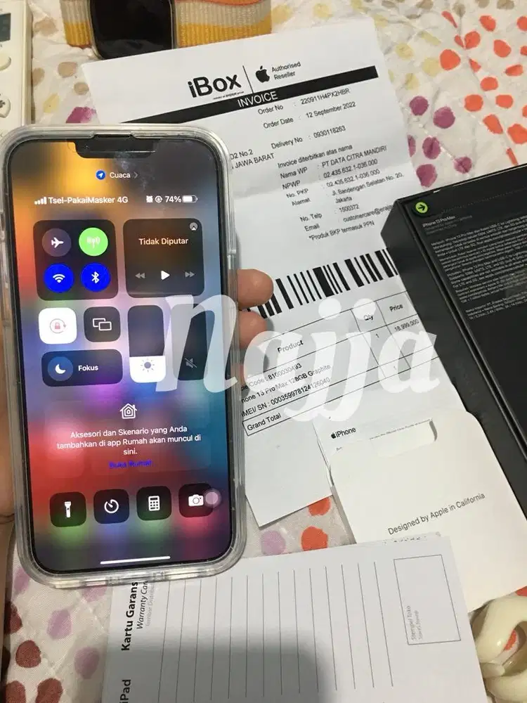 Iphone 13 promax 128 ex ibox