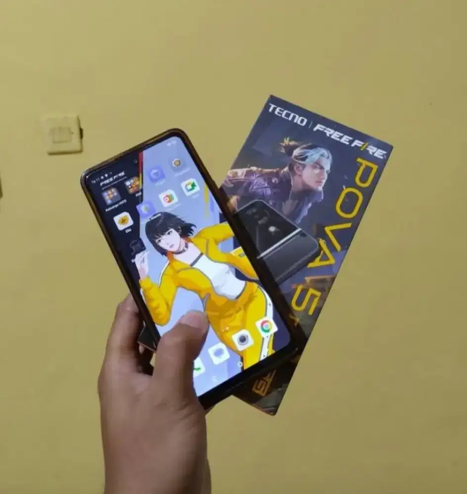 Tecno pova 5 pro 5G ram 8/256 fullset