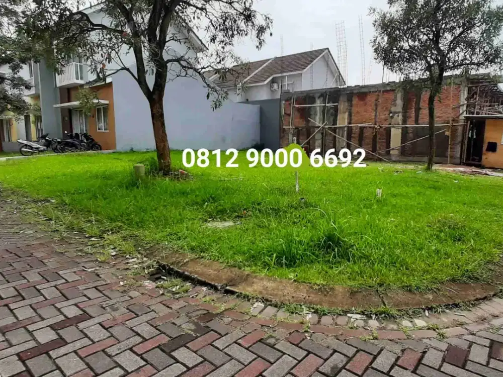 Jual Tanah Kavling Hook Serpong Lagoon Tangerang Selatan dekat BSD