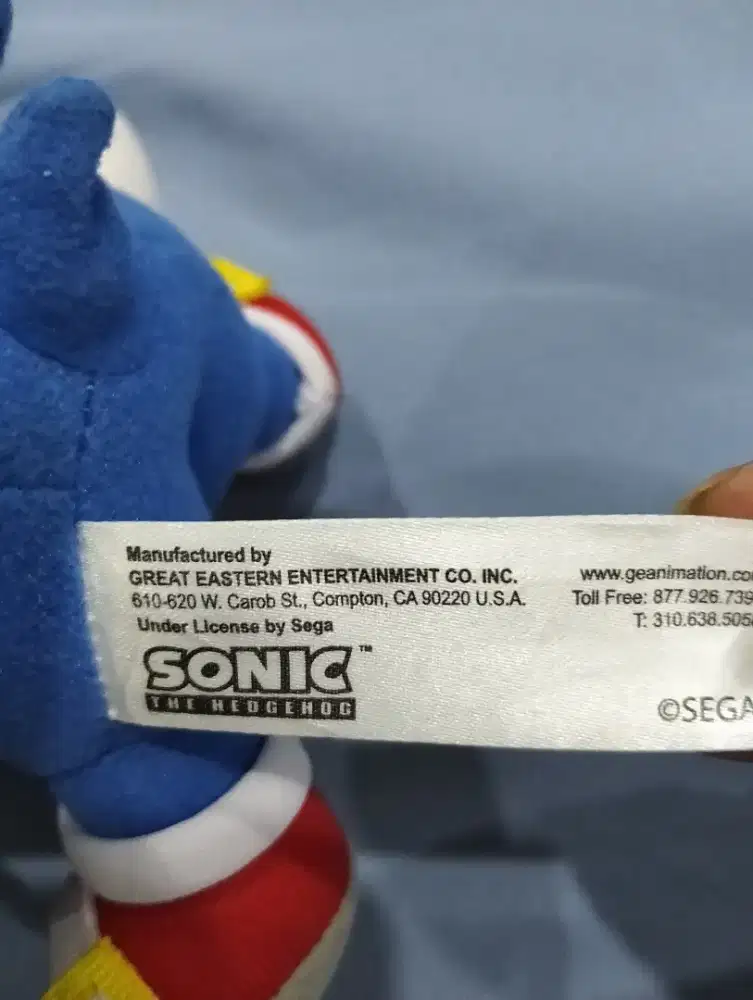 Dijual boneka SONIC ori