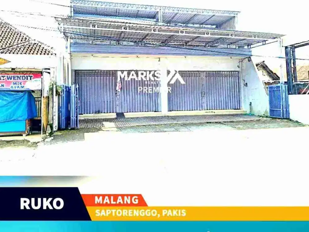 Disewakan Ruko Super Luas Di Saptorenggo, Kec. Pakis Kab. Malang