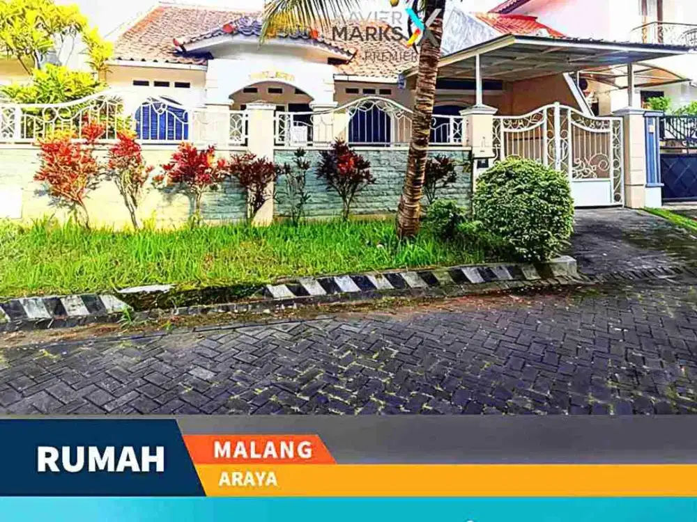 Dijual Rumah Murah Siap Huni di Araya Blok Depan, Blimbing Malang