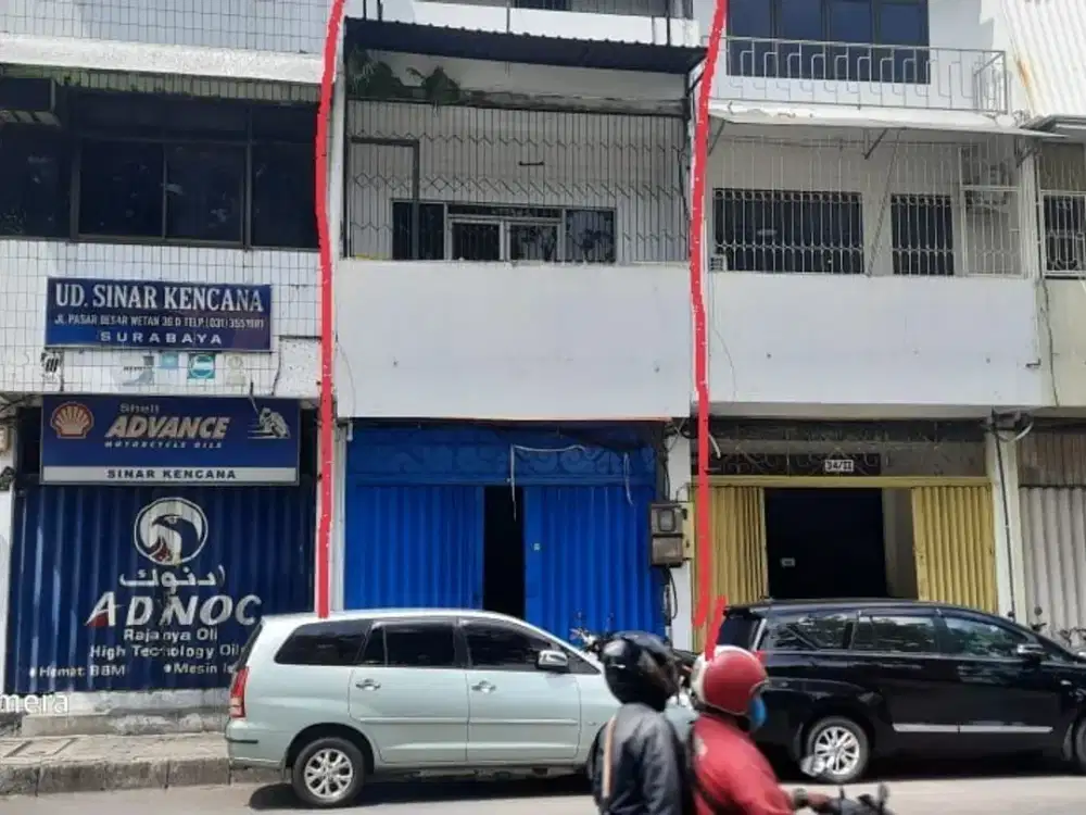 Dijual Ruko 3 Lantai Nol Jalan Pasar Besar Wetan Letak Strategis Cocok Untuk Usaha