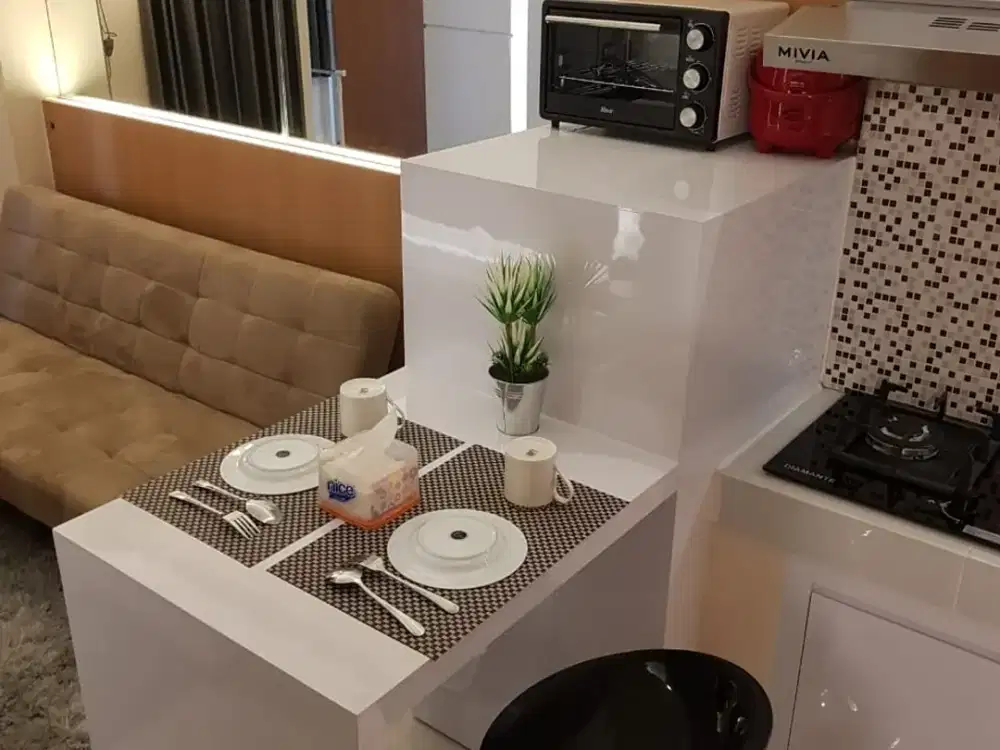 Dijual Rugi Apartemen Puncak Dharmahusada 2 Kamar Tidur