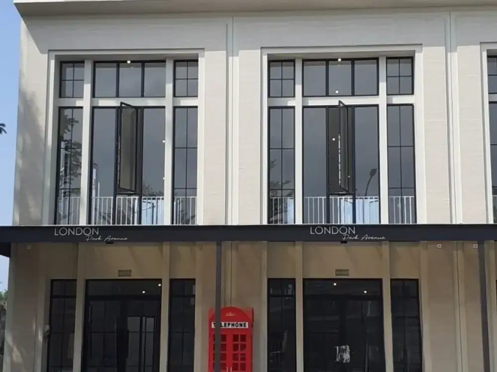 Disewakan Ruko Wisata Bukit Mas 2 Unit Pojok Ada Jendela View Taman Samping