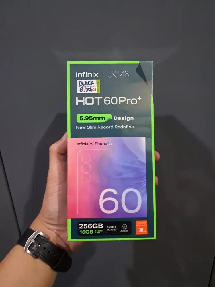 Jual Infinix Hot 60 pro+ 8/256 New Garansi