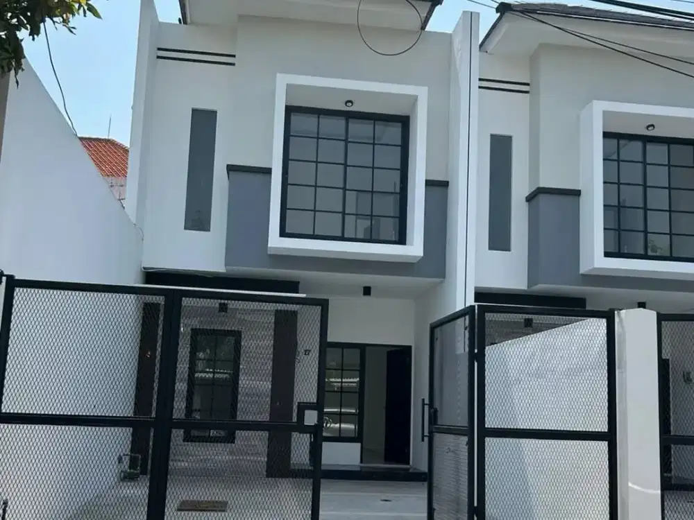 Dijual Rumah Minimalis Modern  2 di Rungkut Asri