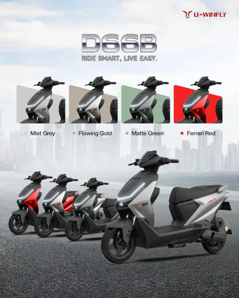 SEPEDA LISTRIK D66B UWINFLY