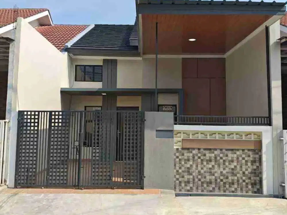 rumah baru renovasi di villa indah permai bekasi utara