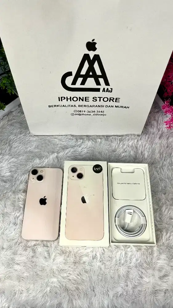 iPhone 13 128 GB Pink iBox Resmi