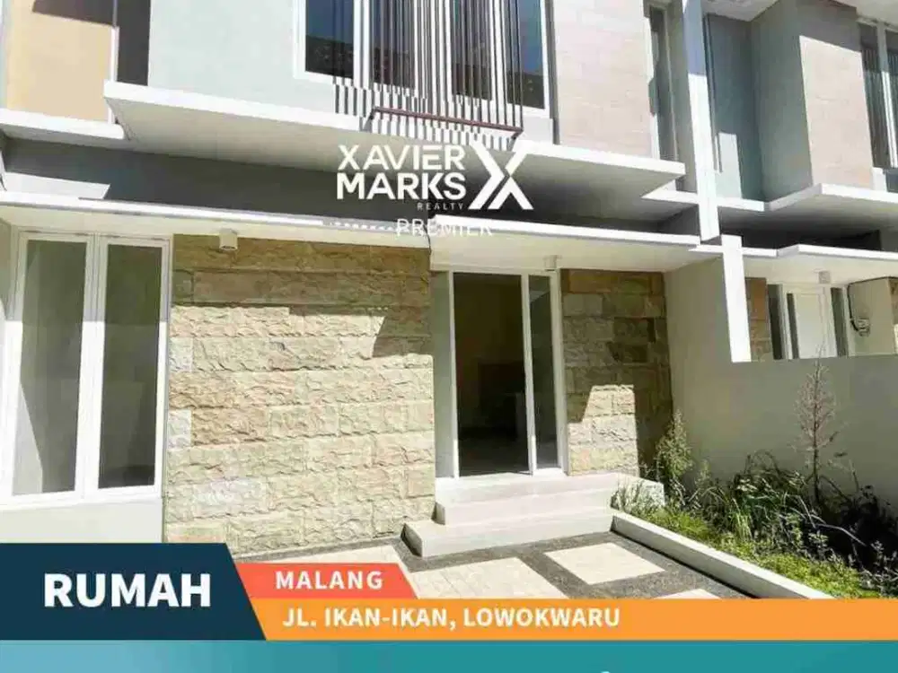 Dijual Rumah Baru Gress 2 Lt di Jalan Ikan - Ikan, Lowokwaru Malang
