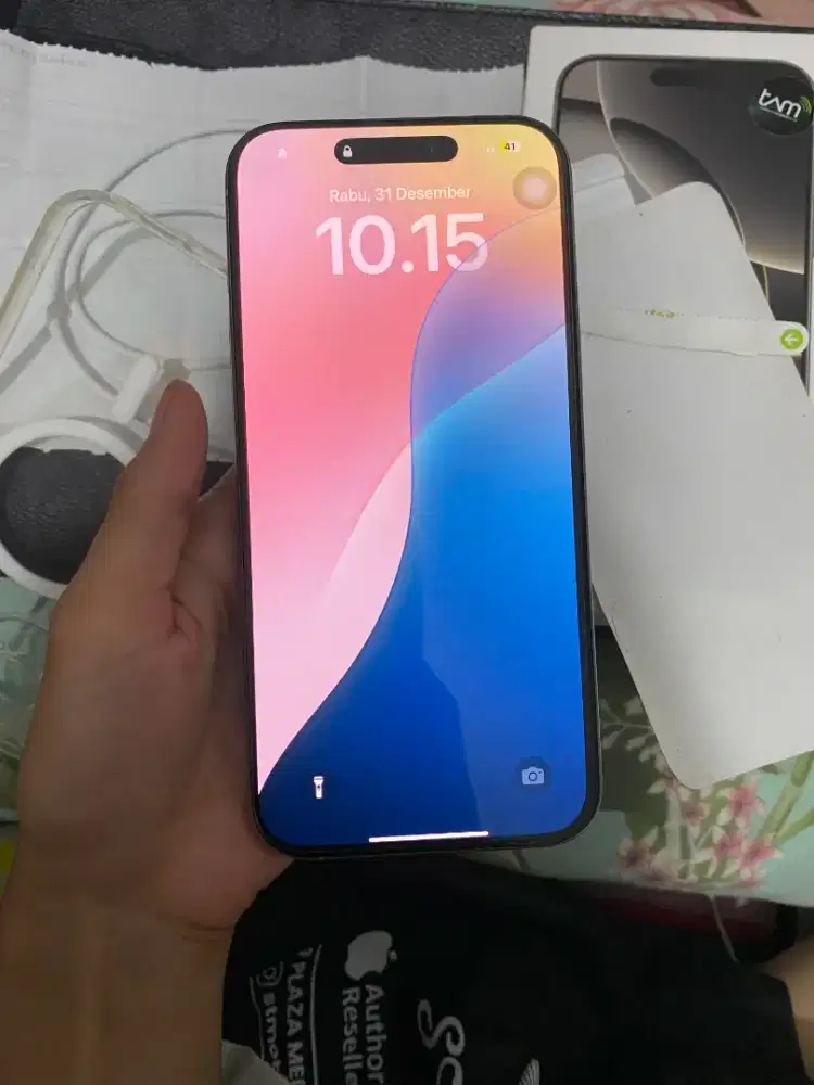 iPhone 16 promax 256gb iBox 256gb garansi 8bln bh 100% siklus cas 6%