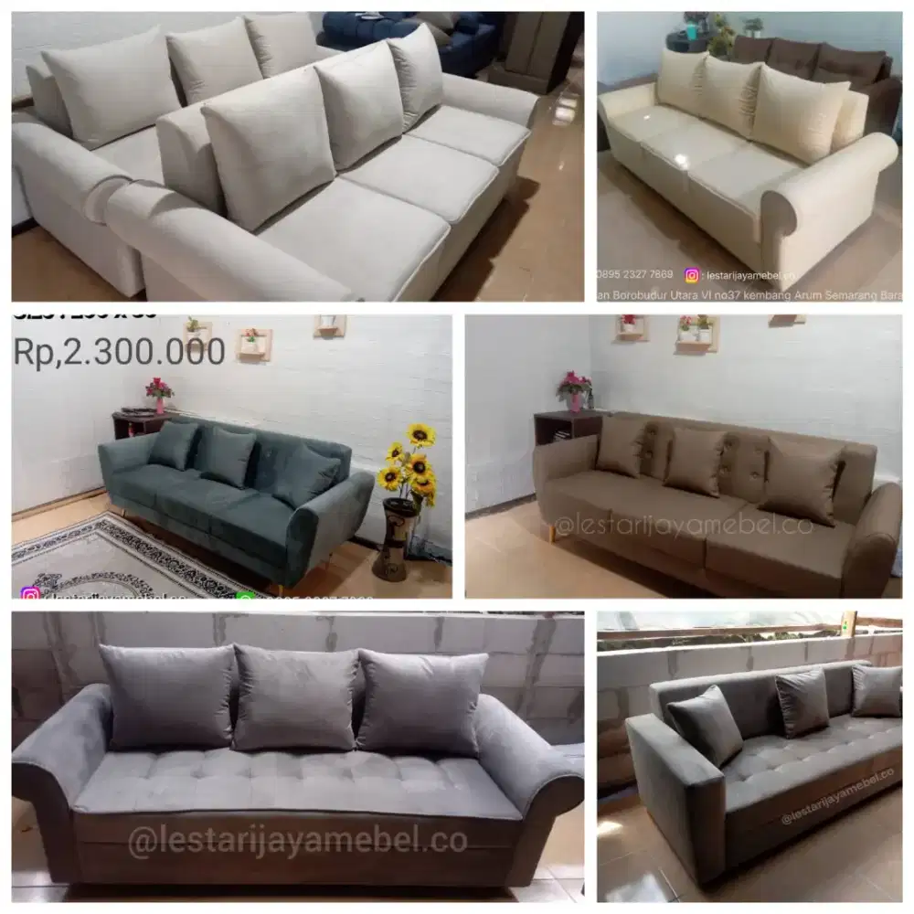 Sofa Tamu Single