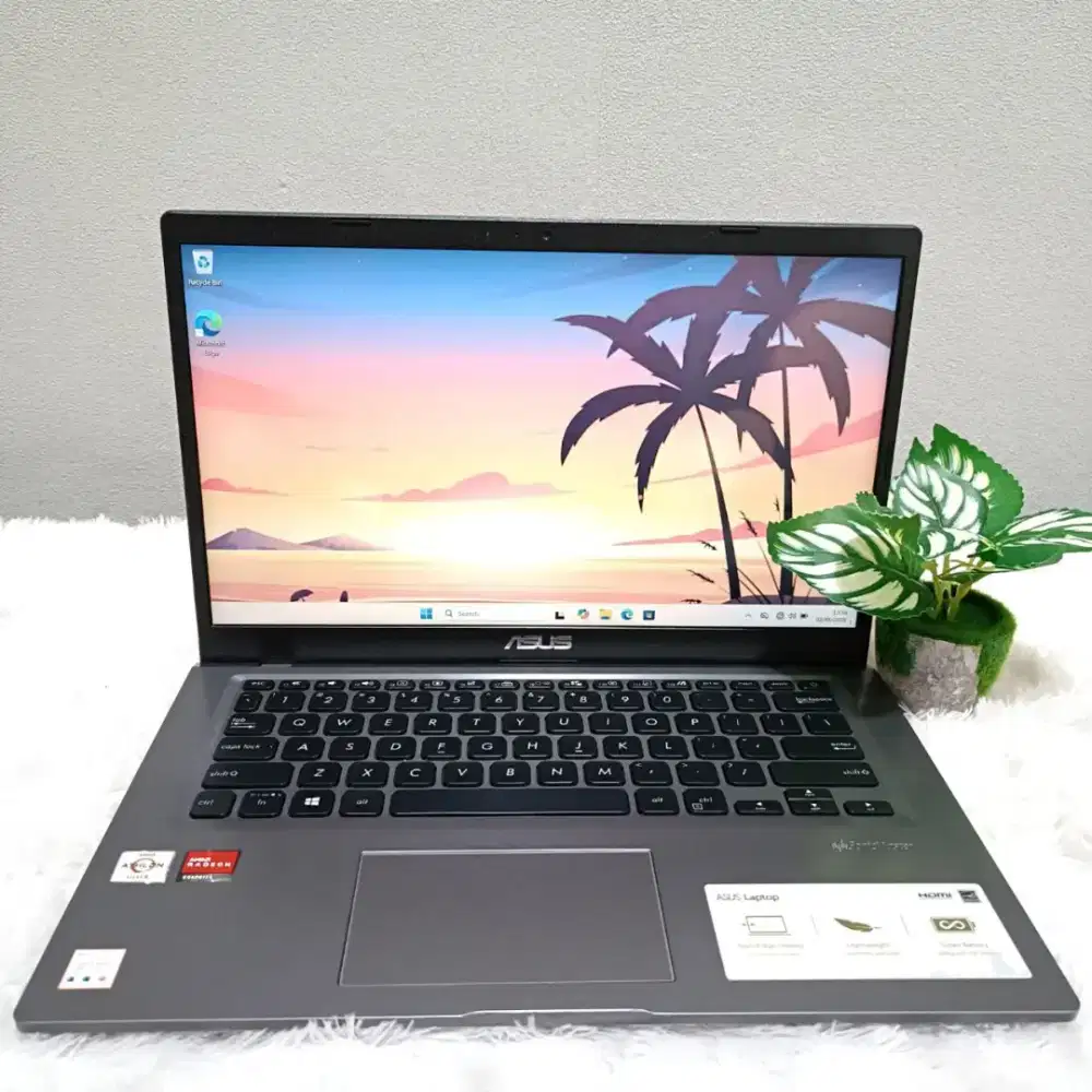 ASUS M415DAO AMD ATHLON SILVER 3050U RAM 8GB SSD 256GB LAYAR 14.0 FHD