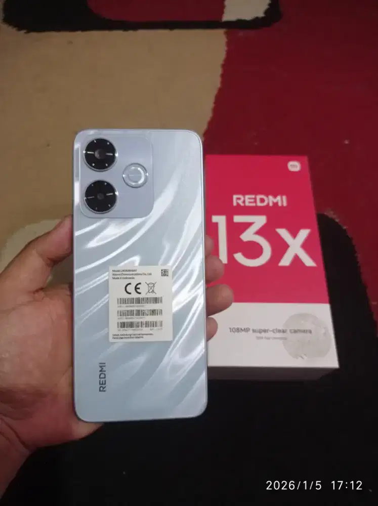 BISMILLAH REDMI 13X RAM 8/128 FULSET MULUS
