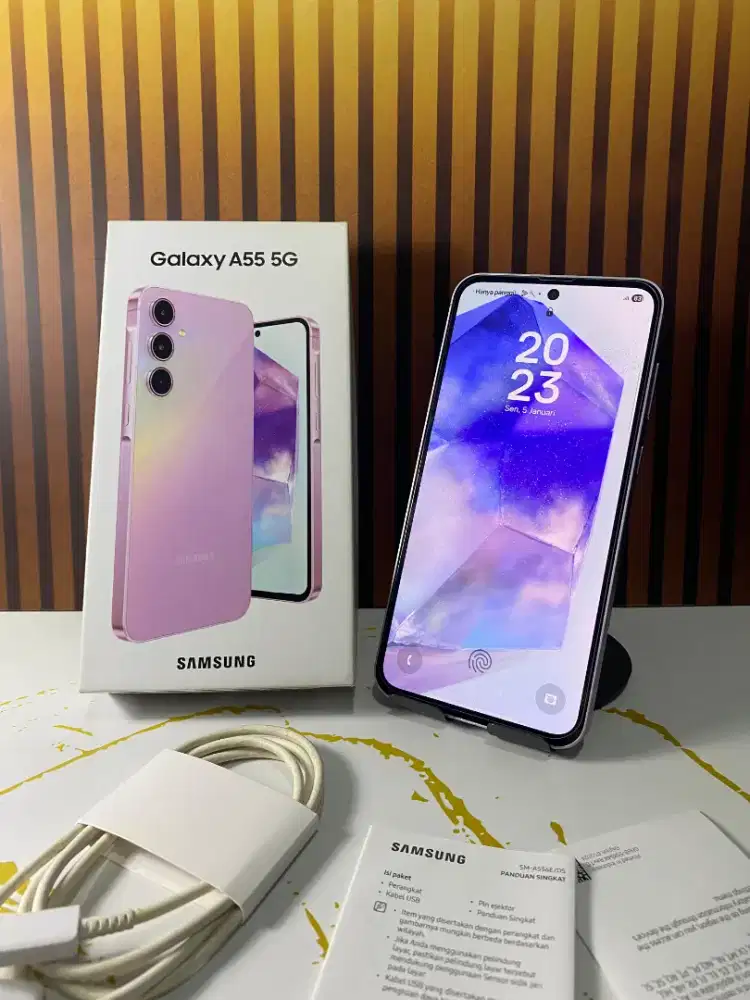 Samsung A55 8/256 5G SEIN Fullset No Minus Ex Cewe
