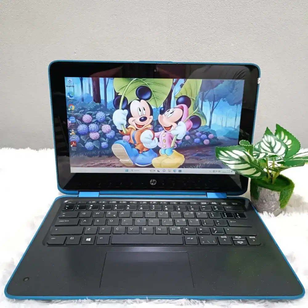 HP PROBOOK X360 11 G3 INTELNPENTIUM N5000 RAM 4GB SSD 128GB LAYAR 12.0