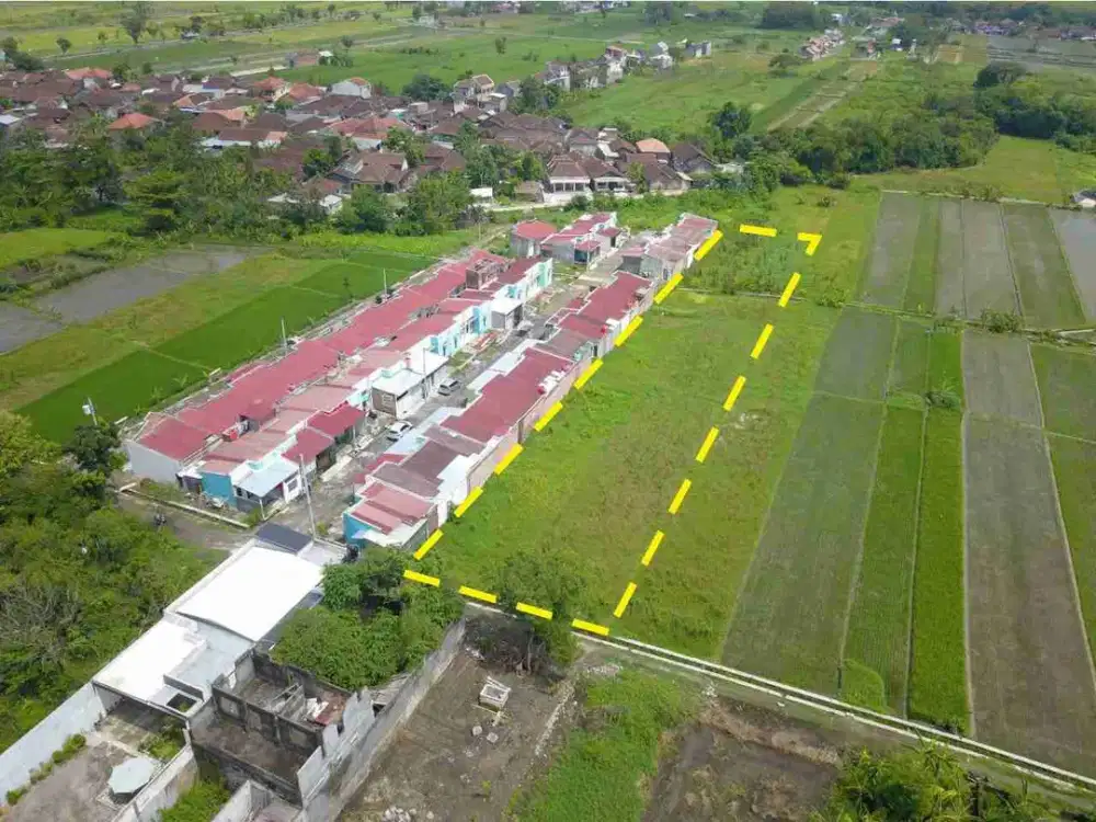 Tanah Luas 5.024m² Strategis Dekat Exit Tol Solo Jogja