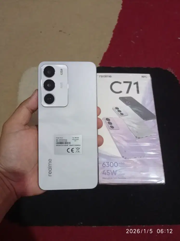 BISMILLAH REALME C71 RAM 6/128 FULSET MULUS