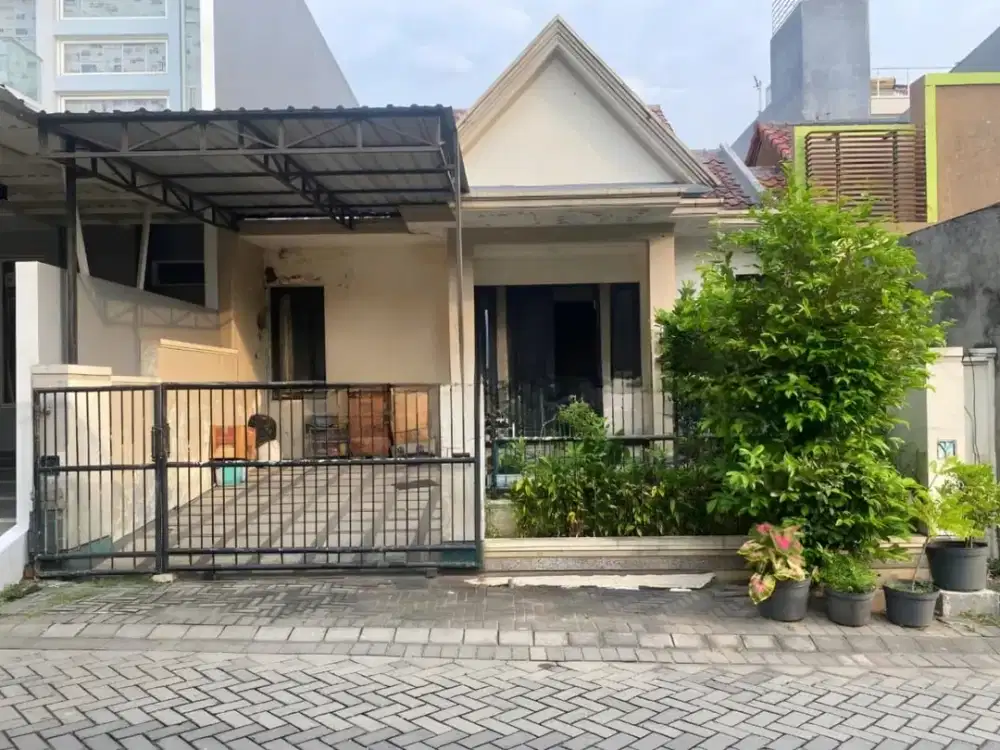 DIJUAL RUMAH 1,5 LANTAI CITRALAND UTAMA CLUSTER MEPET G-WALK SURABAYA