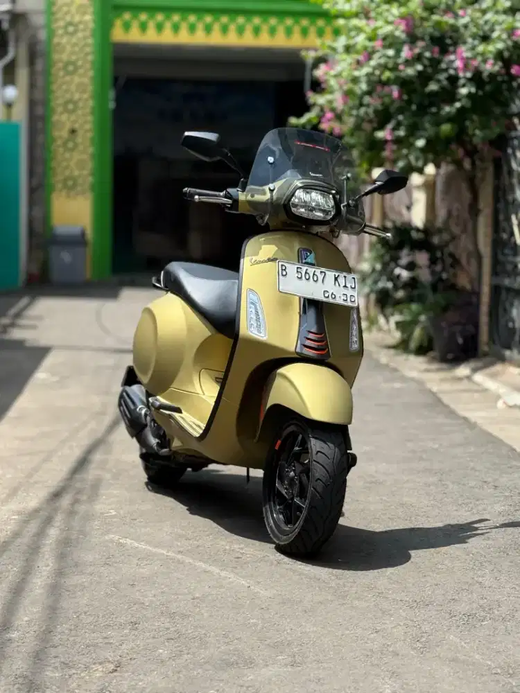 Vespa Sprint 2025 S New Model ( limited gts justin anniversary jb )