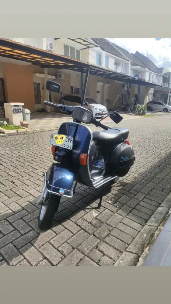 vespa exclusive 2 thn 1994 electric statter full restorasi