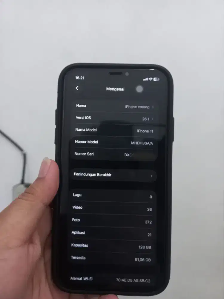 Dijual IP 11 128GB Resmi Ibox