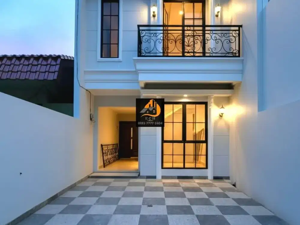 TP10.RUMAH CLASSIC TERMURAH STRATEGIS AKSES JALAN LEBAR DI PEJATEN JAKARTA SELATAN