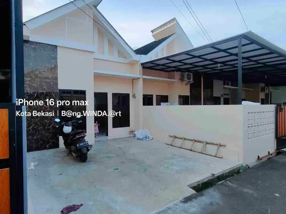 rumah cluster minimalis modern dkt tol grand wisata mustika jaya Bekasi kota