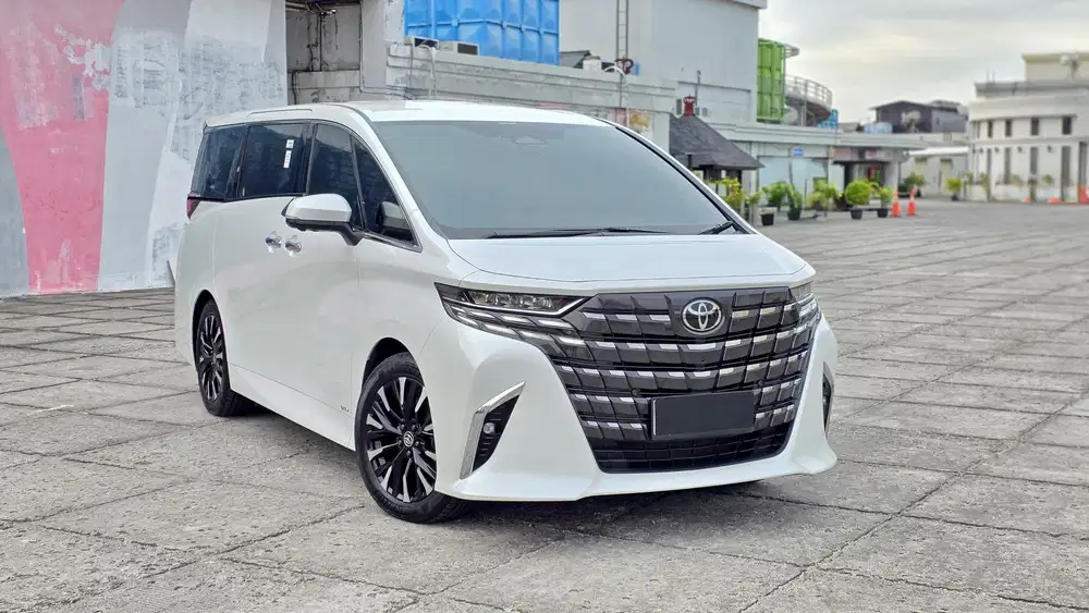 [KM 4.000]TOYOTA ALPHARD 2.5 HEV HYBRID TSS AT PUTIH 2024 MODELLISTA