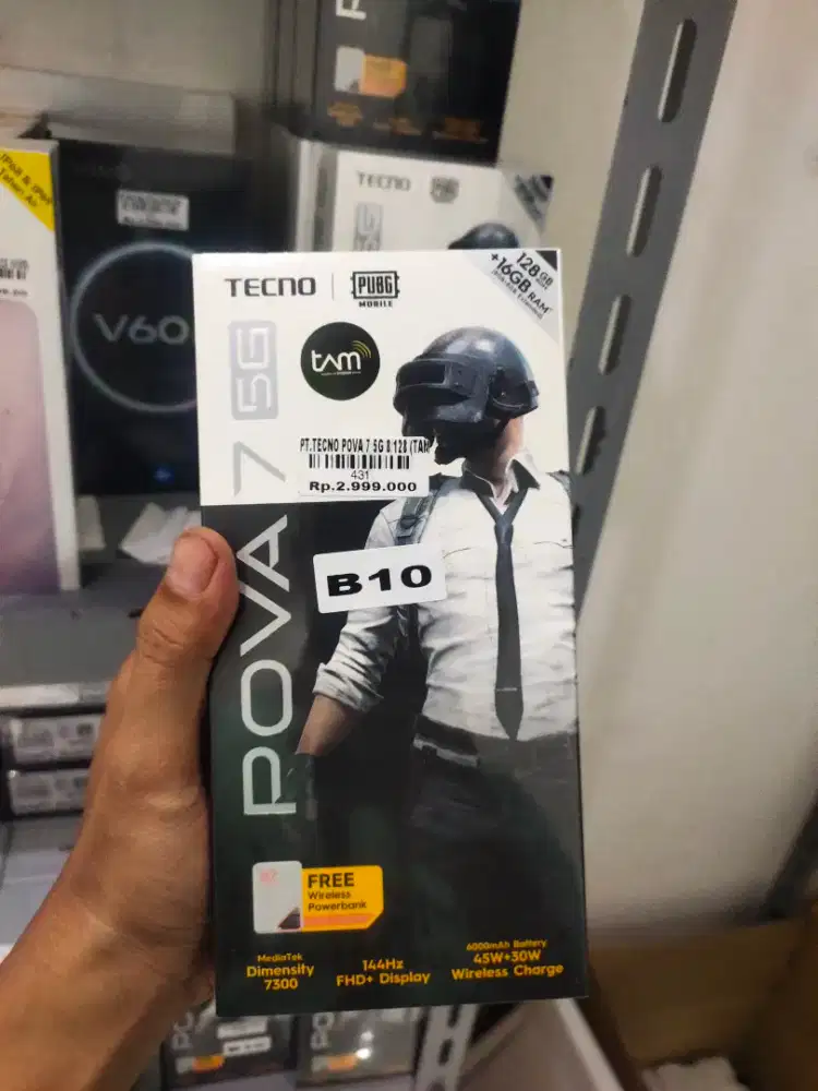 TECNO POVA 7 5G 8/128GB | ATLANTIS DAHSYAT