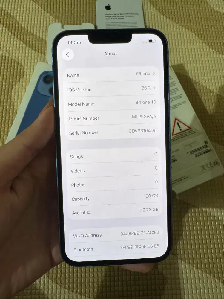 iPhone 13 128 Blue BH 88%