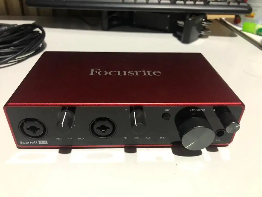 Soundcard Focusrite Scarlett 4i4 | Mulus | Normal