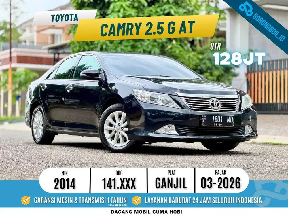 TDP 7JT TOYOTA CAMRY 2.5 G AT 2014 FULLSET