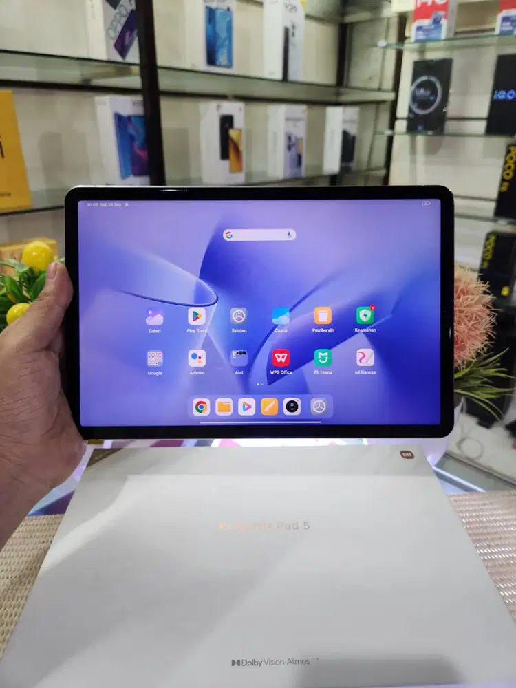 Xiaomi Pad 5 Ram 8+8Gb/ 256Gb Fulset Mulus Ori 100% Like New Brgaransi