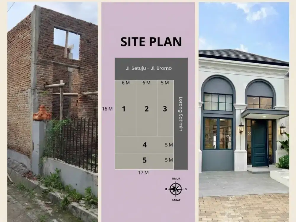 Rumah Estetik Bebas Banjir Jl Bromo Sp Tuba II 50an Meter Dari Jalan Besar