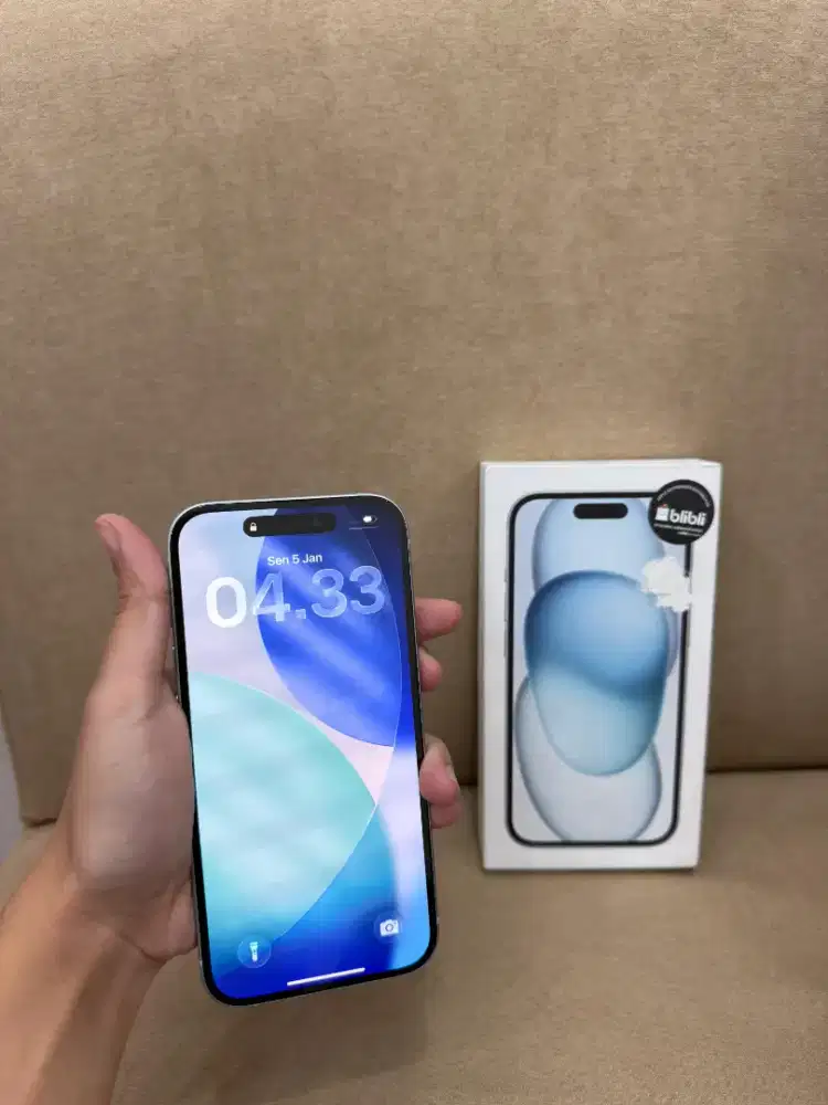iPhone 15 128 iBox garansi on