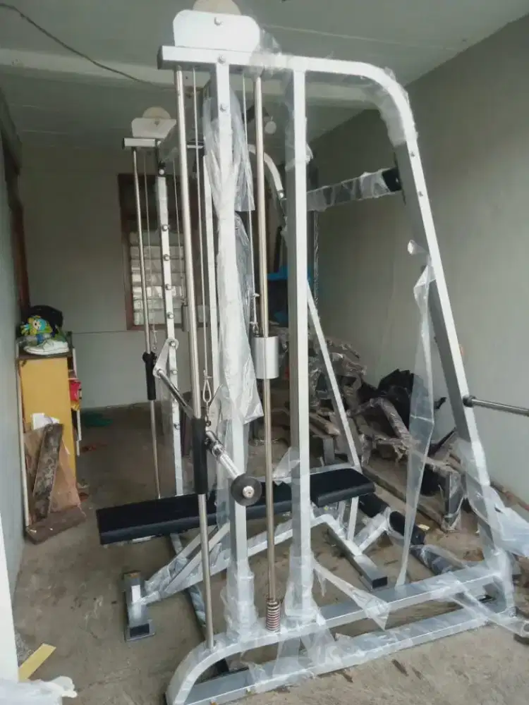 Smith machine counter balance