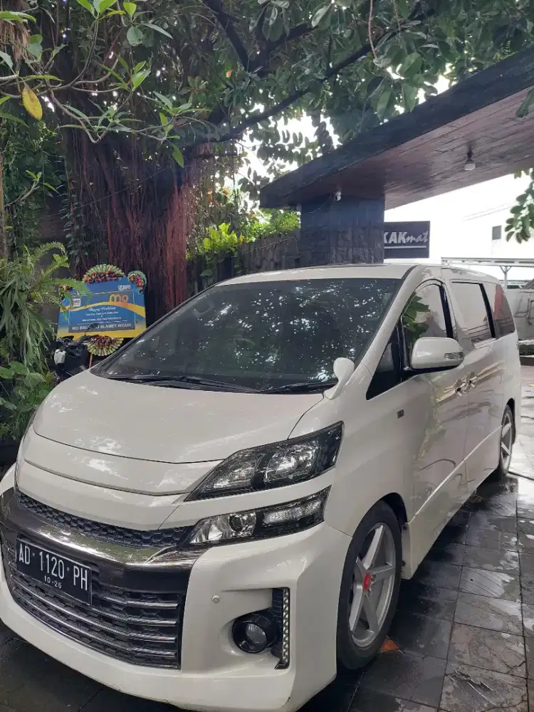Vellfire GS 2014 barang antik istimewa orisinil km rendah