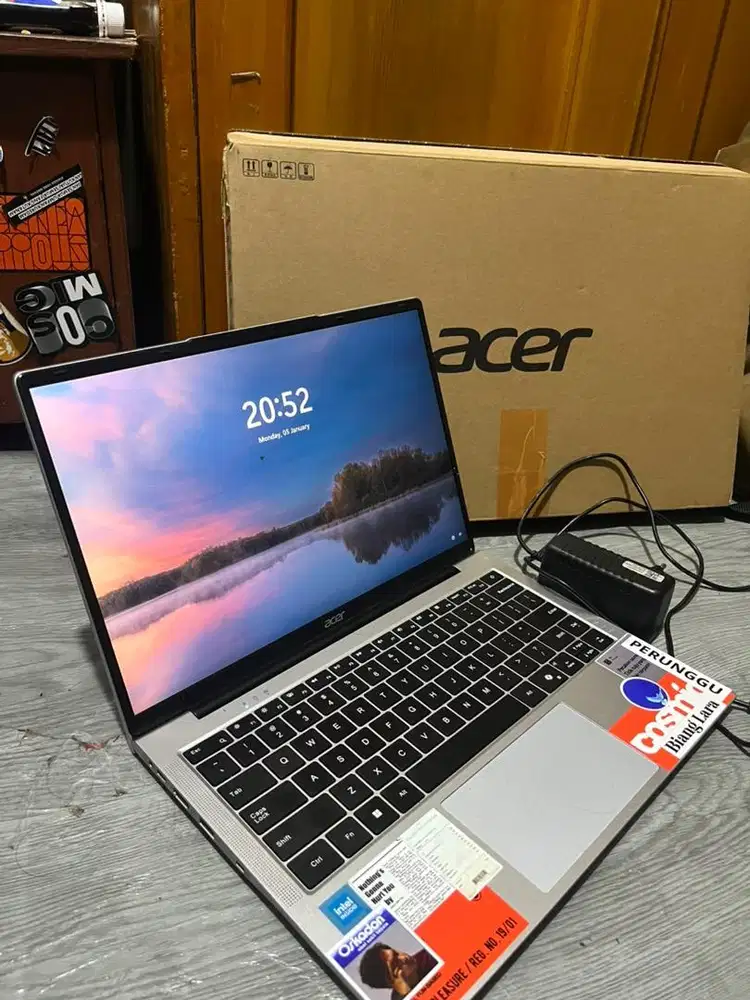 Acer aspire lite 14. Ram 8. Intel n100, ssd 256gb fullset