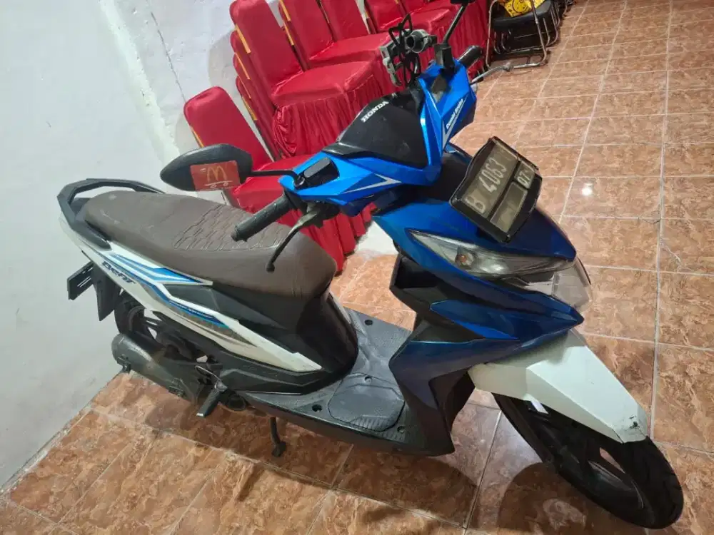 Honda Beat 2017 Esp - Pajak Super Panjang (Agustus 2026) Surat Lengkap