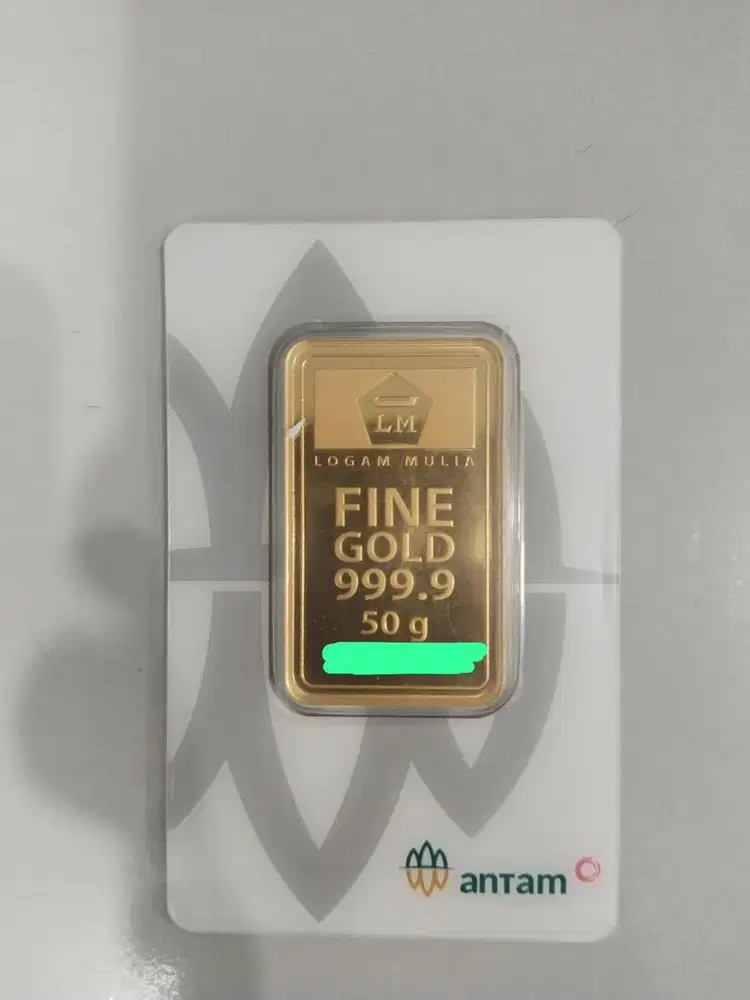Logam mulia 50gram ready
