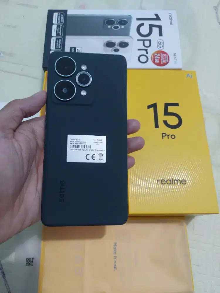 Realme 15 Pro 5G 256 Gb Second Resmi Mulus