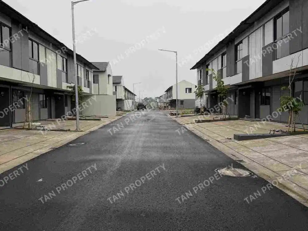rumah baru, siap huni di park serpong