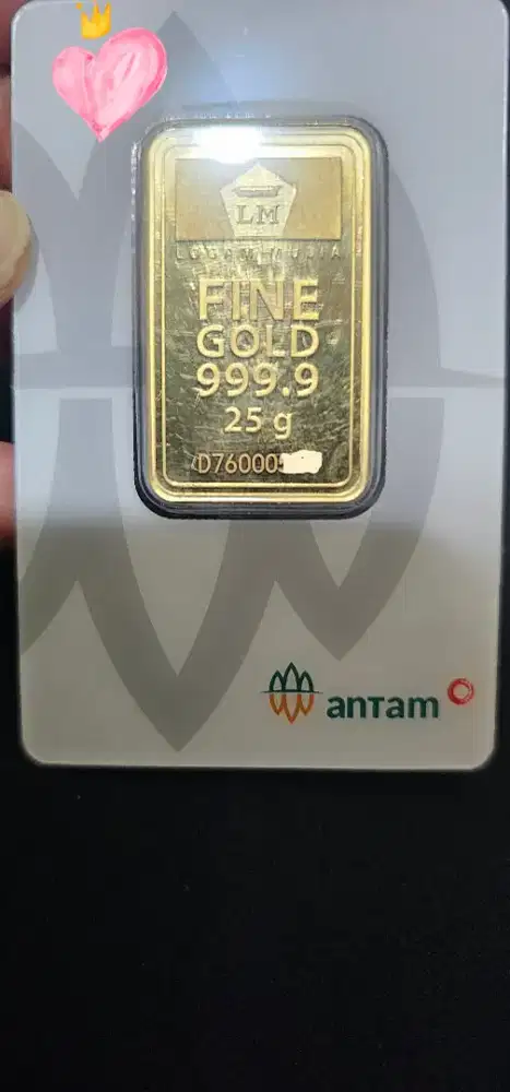 Emas antam 25gr & 50gr